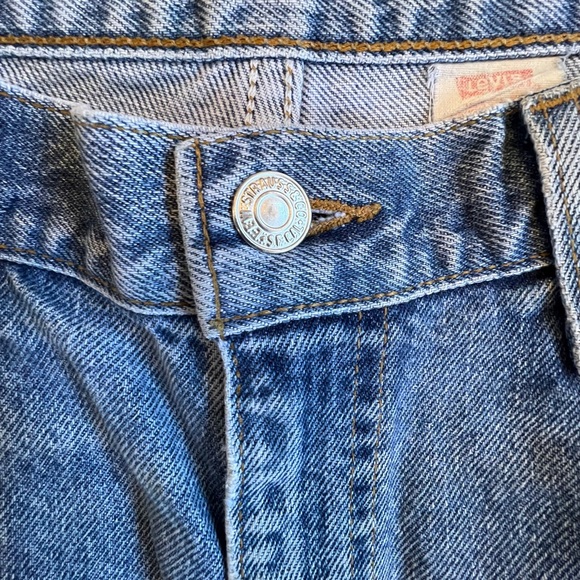 Levi’s 505 Vintage Retro Thrashed Y2K Straight Leg Denim Jeans 29 - Picture 5 of 16